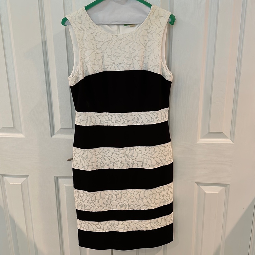 Black & White Cocktail Dress